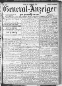 Zur Cholera-Epidemie in Hamburg