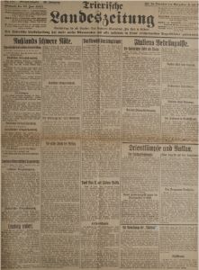 Mit Erfolgsmeldungen der Mittelmächte von allen Fronten