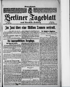 Die innerpolitischen Vorgänge