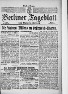 Wilsons Antwort an Österreich-Ungarn und die deutsche Note noch nicht abgesandt