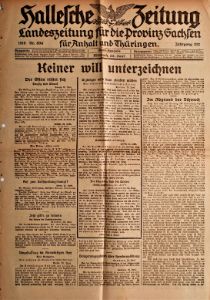 Keiner will unterzeichnen