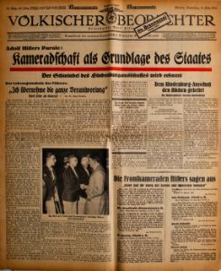 Kameradschaft als Grundlage des Staates