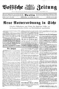 Neue Notverordnung in Sicht