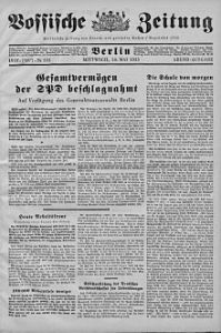 Gesamtvermögen der SPD beschlagnahmt 