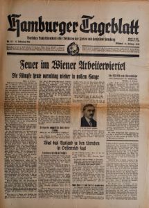 Feuer im Wiener Arbeiterviertel