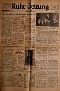 Flüchtlingsstrom zum Westen