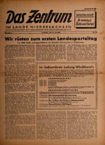 Landesparteitag der Zentrumspartei