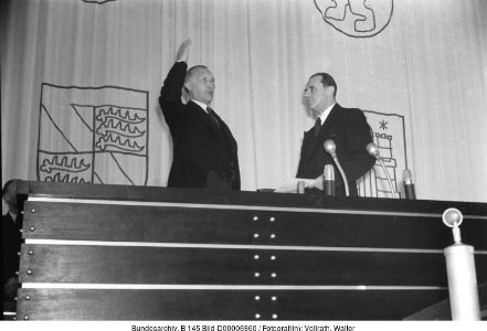 Konrad Adenauer wird Bundeskanzler