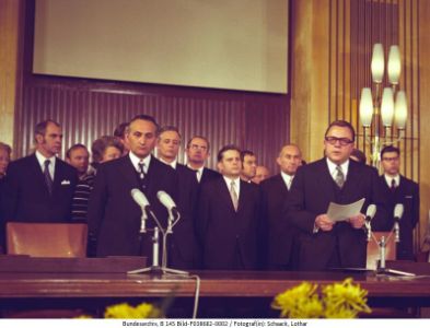 Am 21. Dezember 1972 wurde der Grundlagenvertrag zwischen der Bundesrepublik und der DDR geschlossen