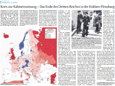 Das Ende des Dritten Reiches in der Enklave Flensburg
